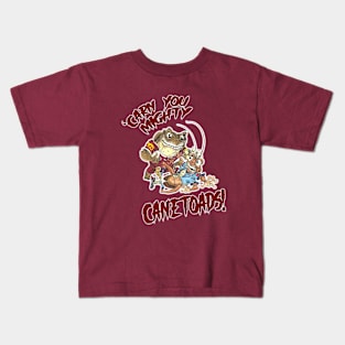 State of Origin - QLD Maroons - 'CARN YOU MIGHTY CANETOADS Kids T-Shirt